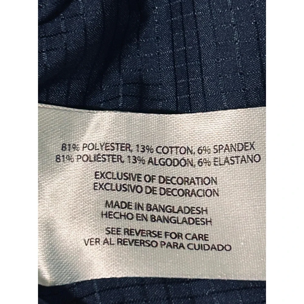 Banana Republic Mens Navy Blue Core Temp Golf Shorts Elastic Back‎ Waist 36
